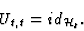 \begin{displaymath}
U_{t, t}=id_{{\cal H}_t}.
\end{displaymath}